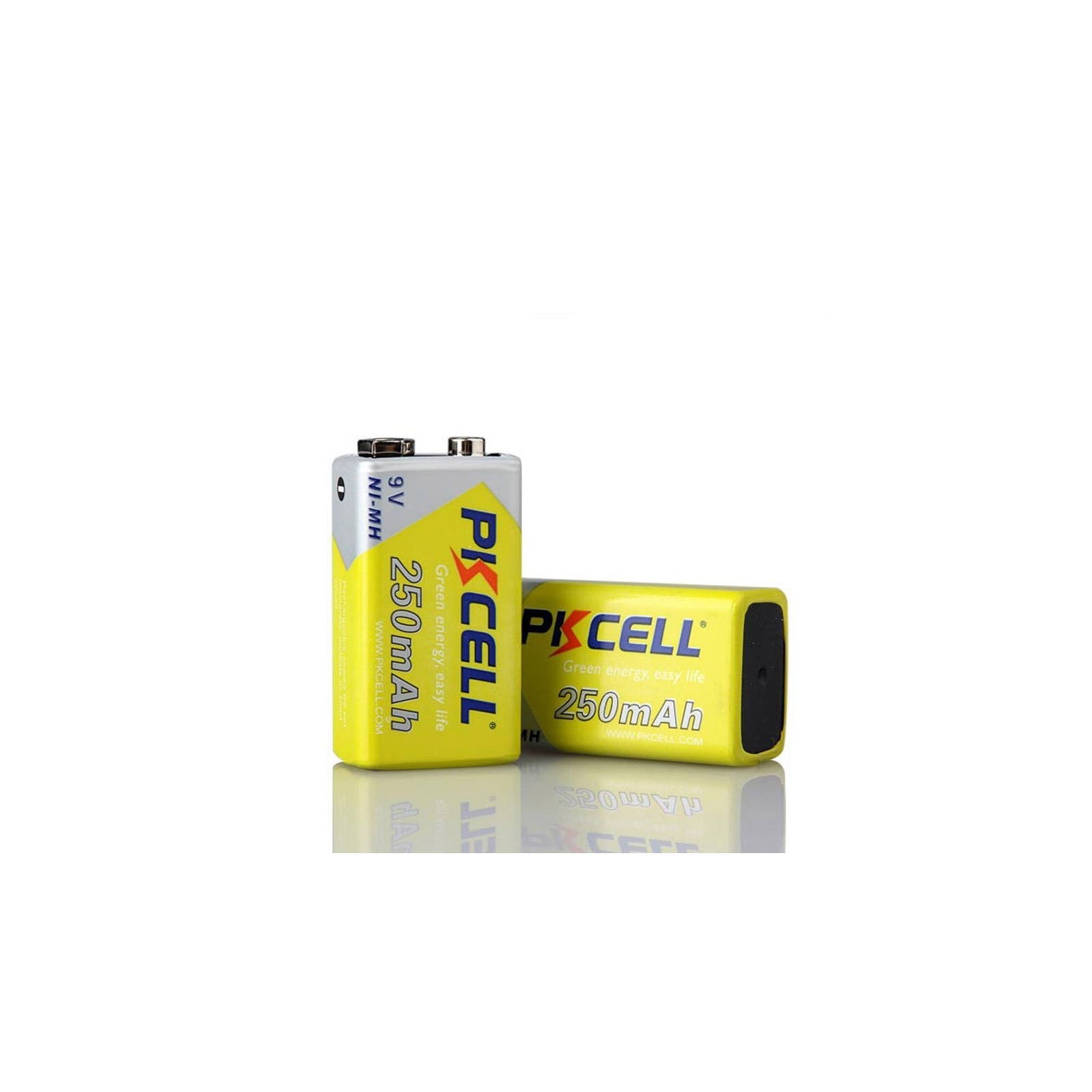 Piles Rechargeables 250mAh 9V PKCell