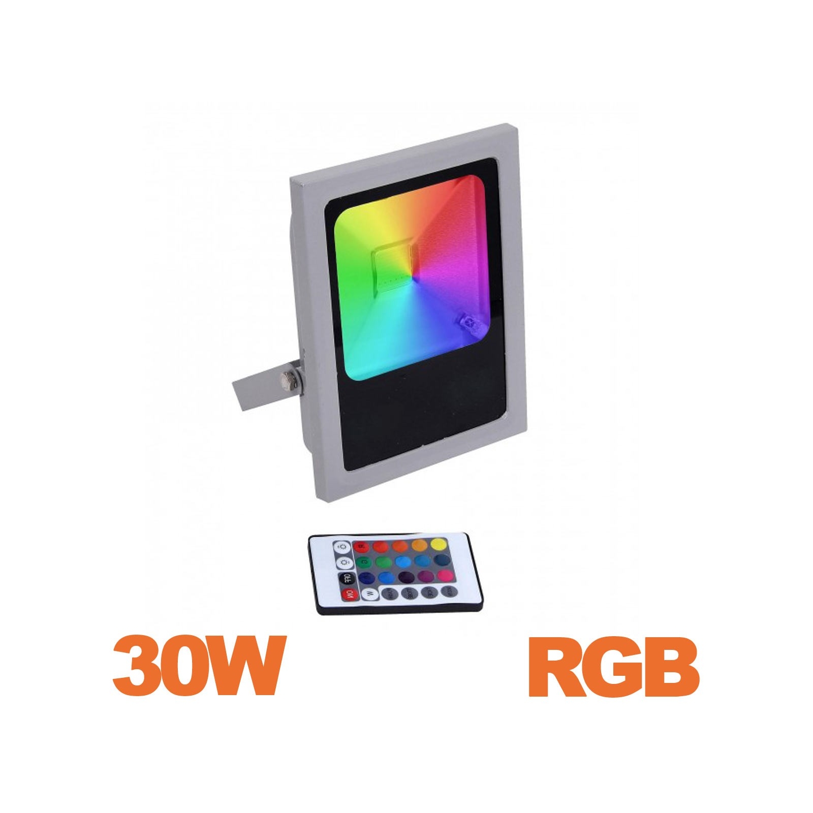 Projecteur LED RGB 30W Multicolore