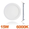 Spot Encastrable LED Downlight Panel Extra-Plat 15W Blanc Froid 6000k