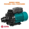 WIPER3 200M ESPA POMPE PISCINE / SPA / FONTAINES ET JEUX AQUATIQUES