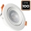 Lot de 100 Spot LED Encastrable Rond 5W - Blanc Neutre 4000K