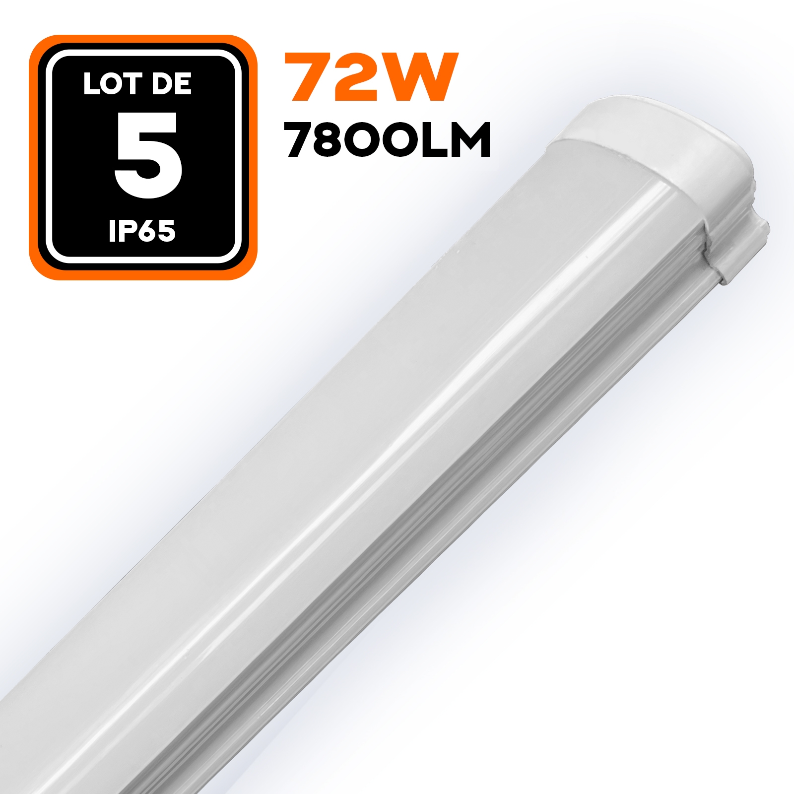 Reglette LED 120cm ou 150cm à 29€ - Qualité professionnelle